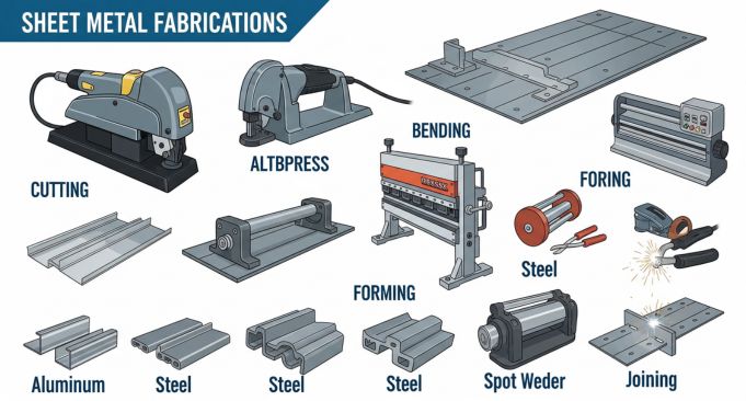 Key Techniques in Sheet Metal Fabrication